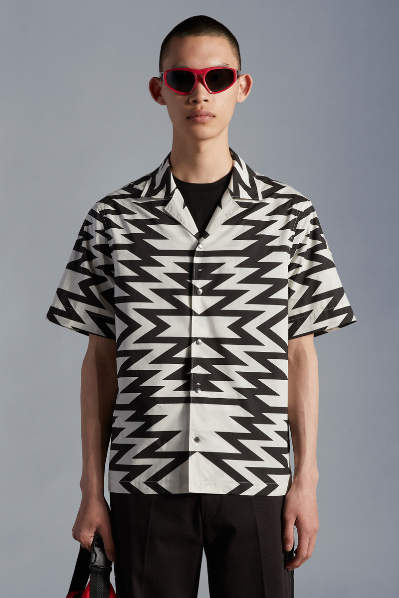 Moncler Printed Poplin Shirt outlook