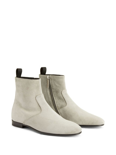 Giuseppe Zanotti Ron suede ankle boots outlook