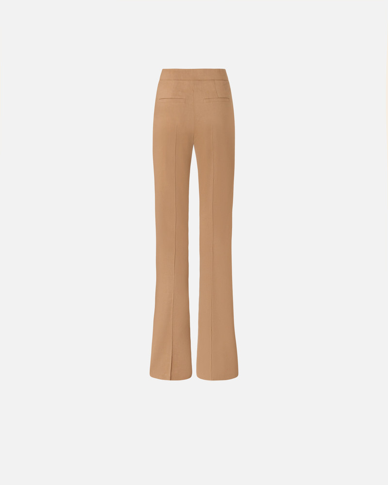 PINKO ELEGANT FLARED LINEN TROUSERS outlook