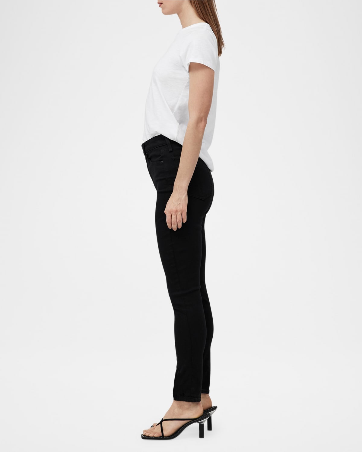 Nina High-Rise Skinny Jeans - 6