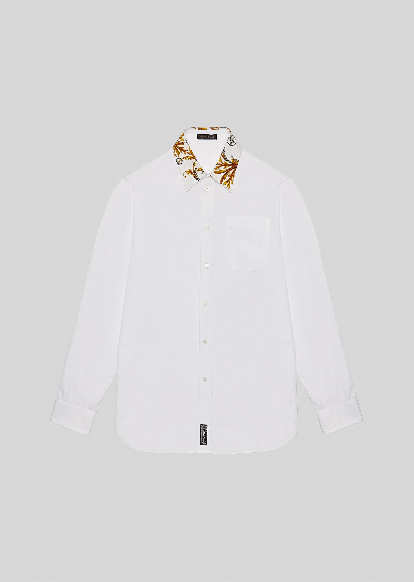 Acanthus Accent Cotton Poplin Shirt - 1