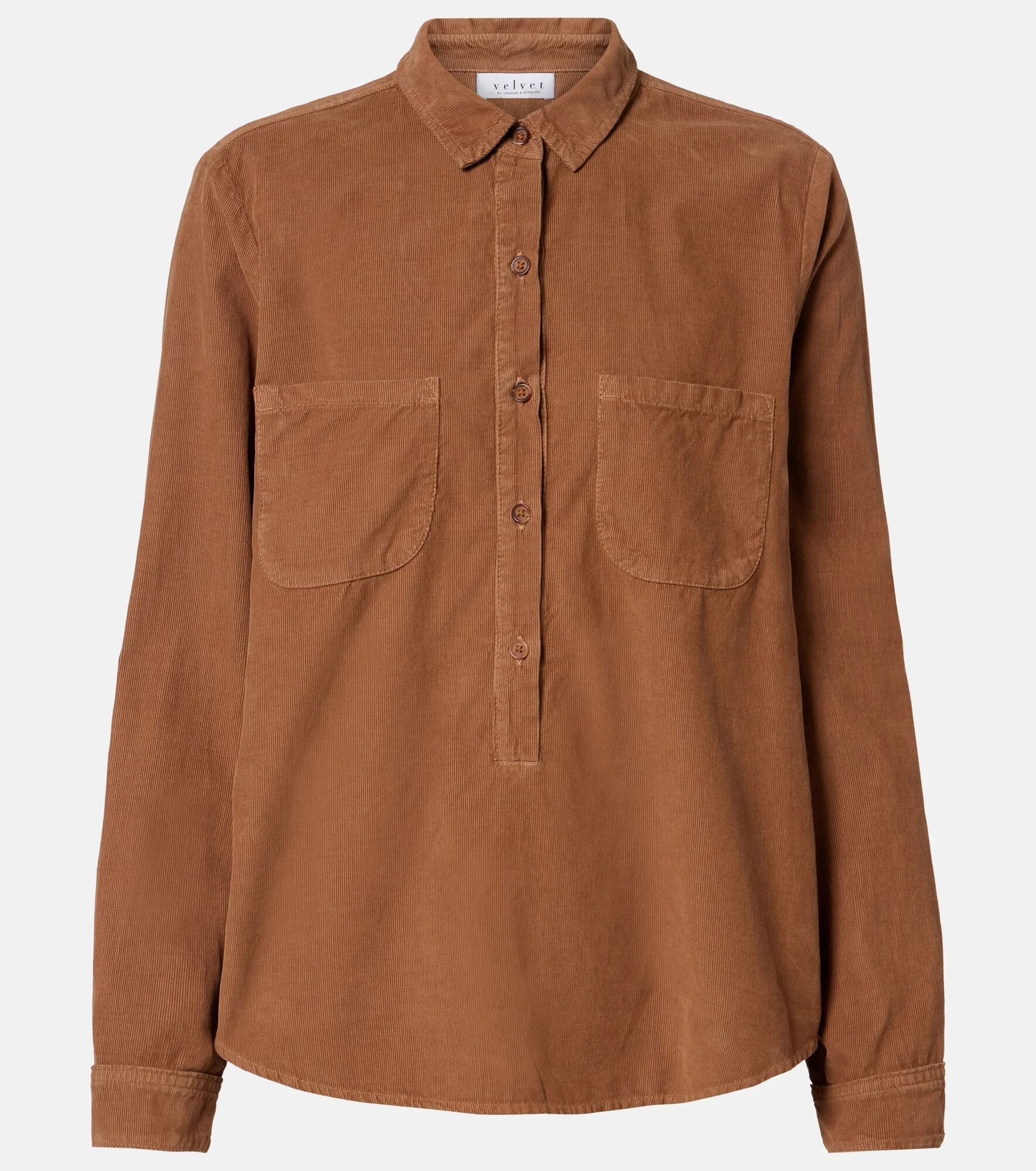Arielle cotton corduroy shirt - 1