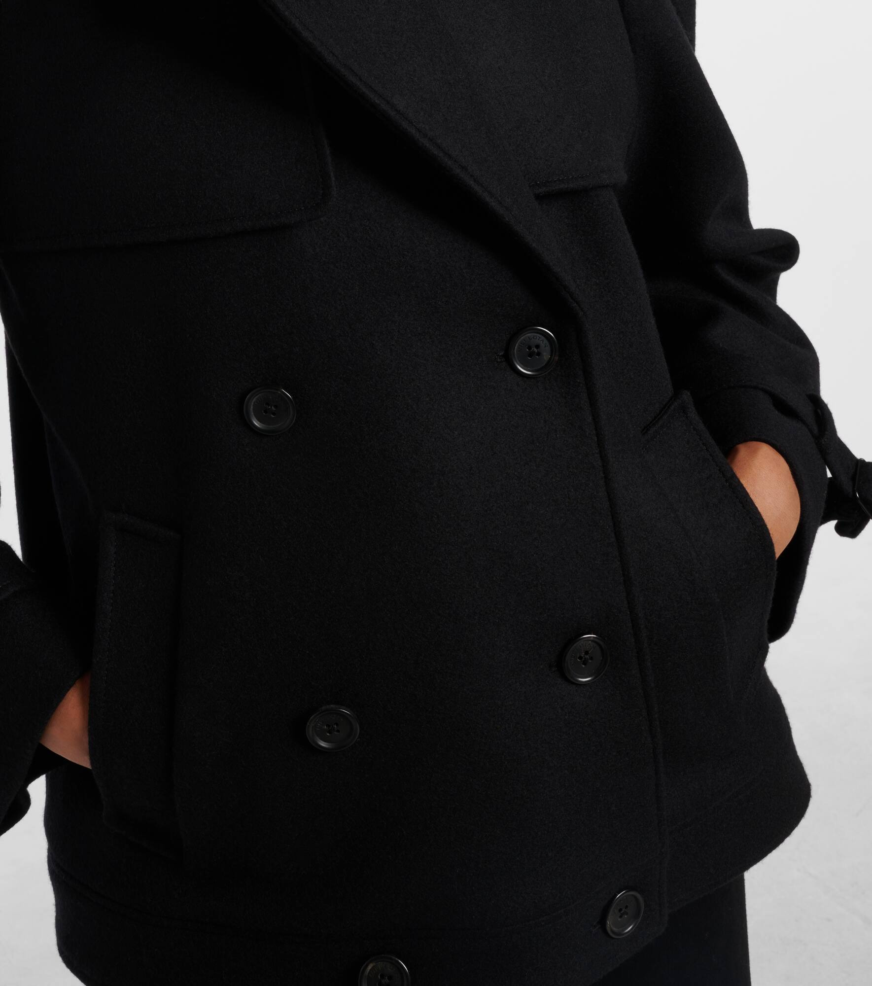 Amaury double-breasted wool-blend coat - 5