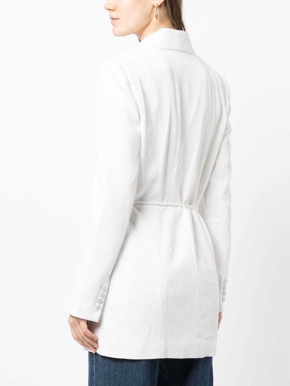 Everly tie-fastened blazer - 4