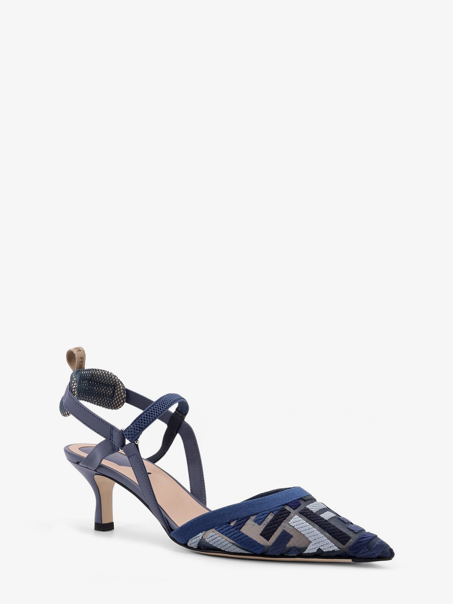 Fendi Colibrì Lite Mesh Slingback Decolleté - 2