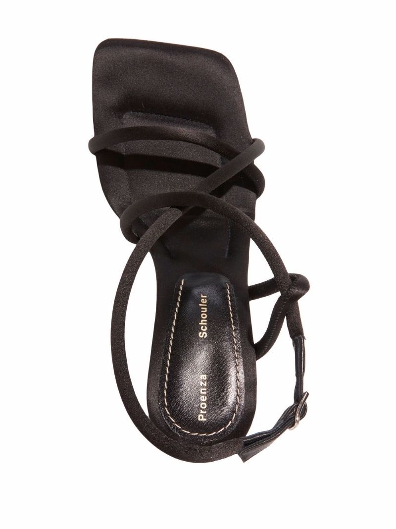 Square Strappy 90mm sandals - 4