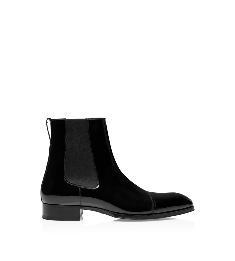 PATENT ELKAN CHELSEA BOOT 1