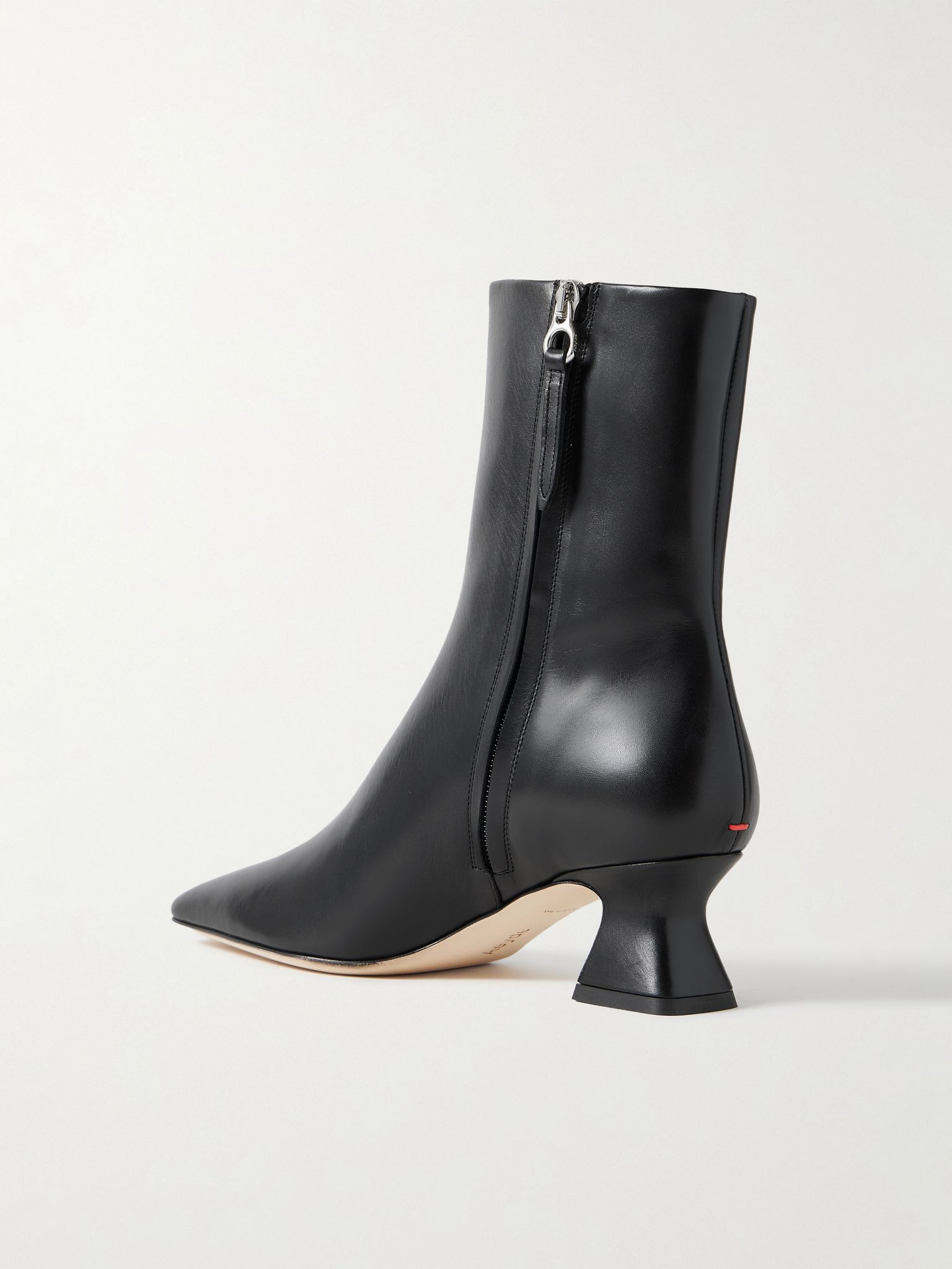 Koko leather ankle boots Black - 3