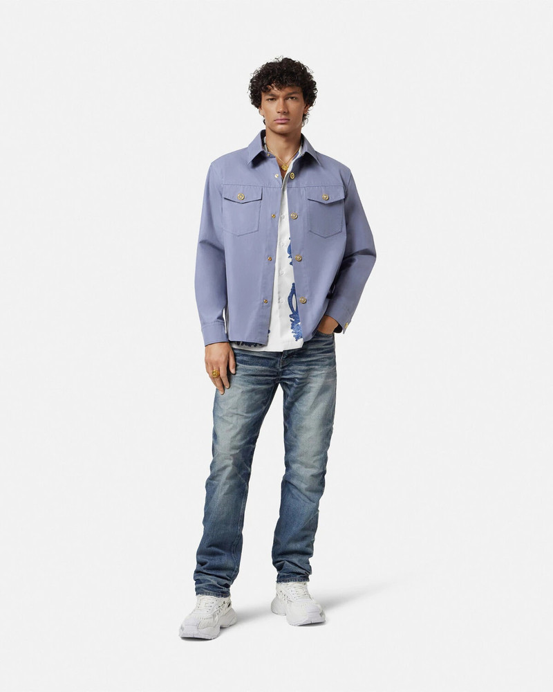 VERSACE Gabardine Overshirt outlook