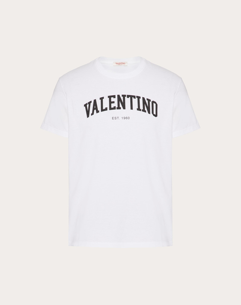 VALENTINO PRINT COTTON T-SHIRT 1