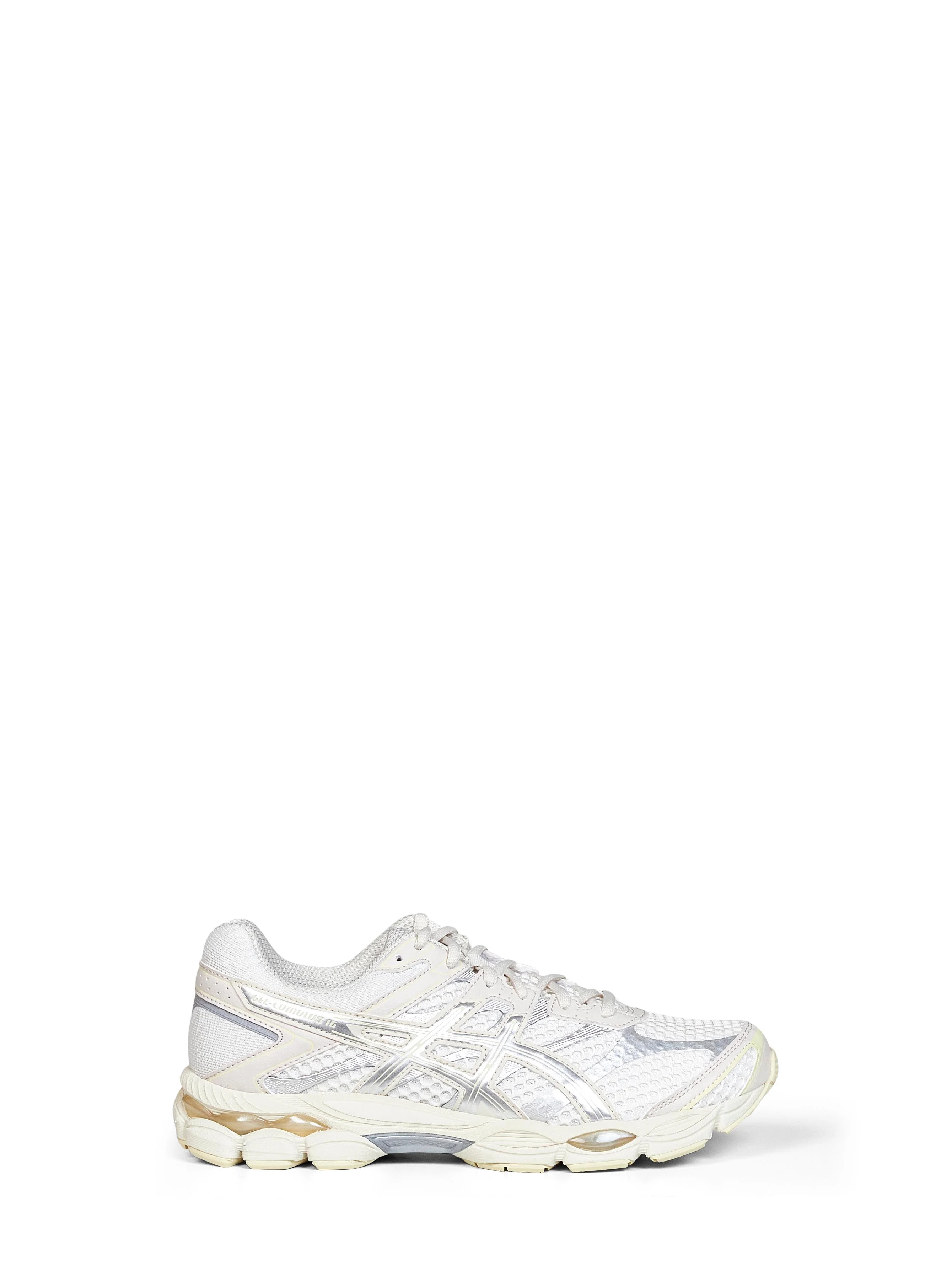 Cream and pure silver GEL-CUMULUS 16 sneakers - 1