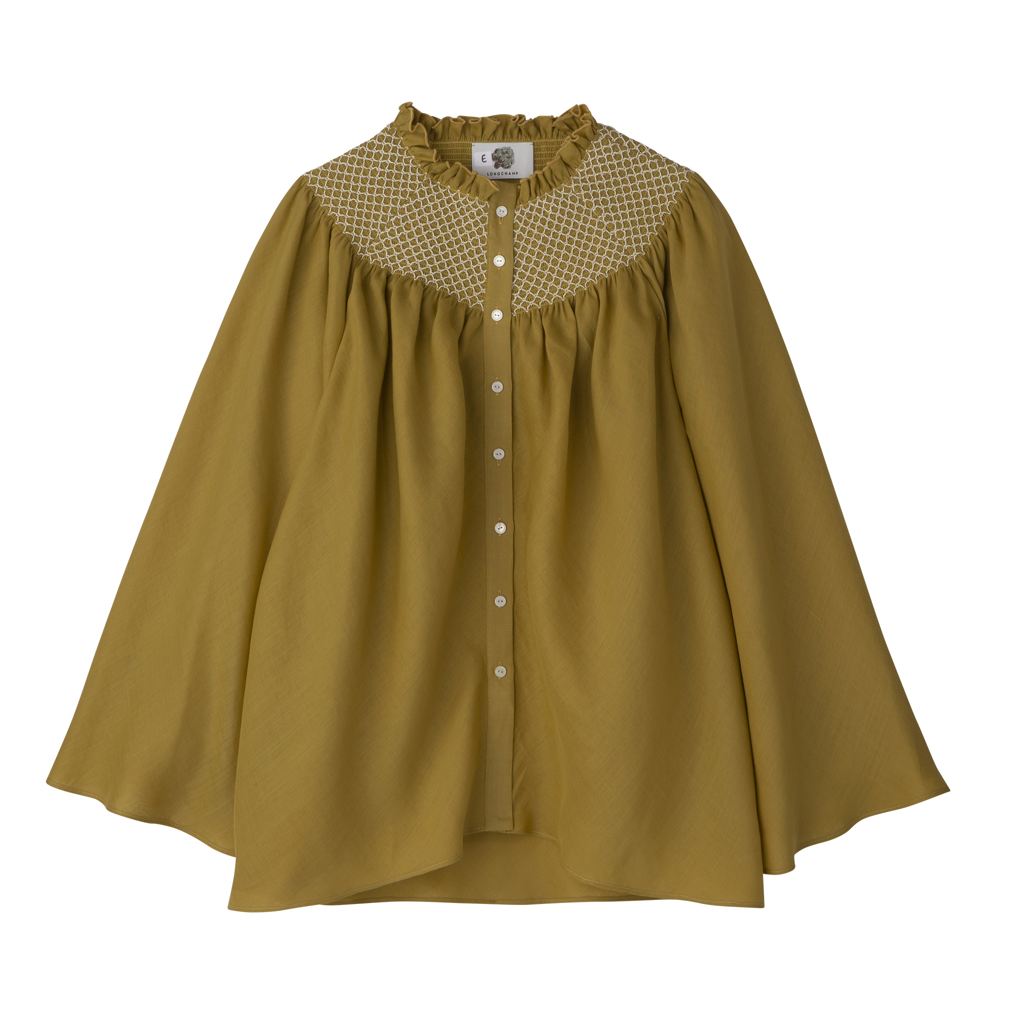 Blouse - Smocked veil - 1