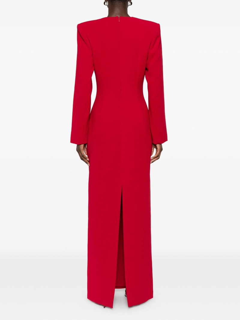 V-neck maxi dress 4