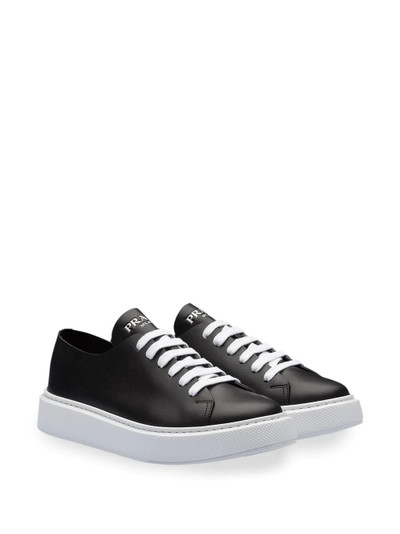 Prada platform low-top sneakers outlook