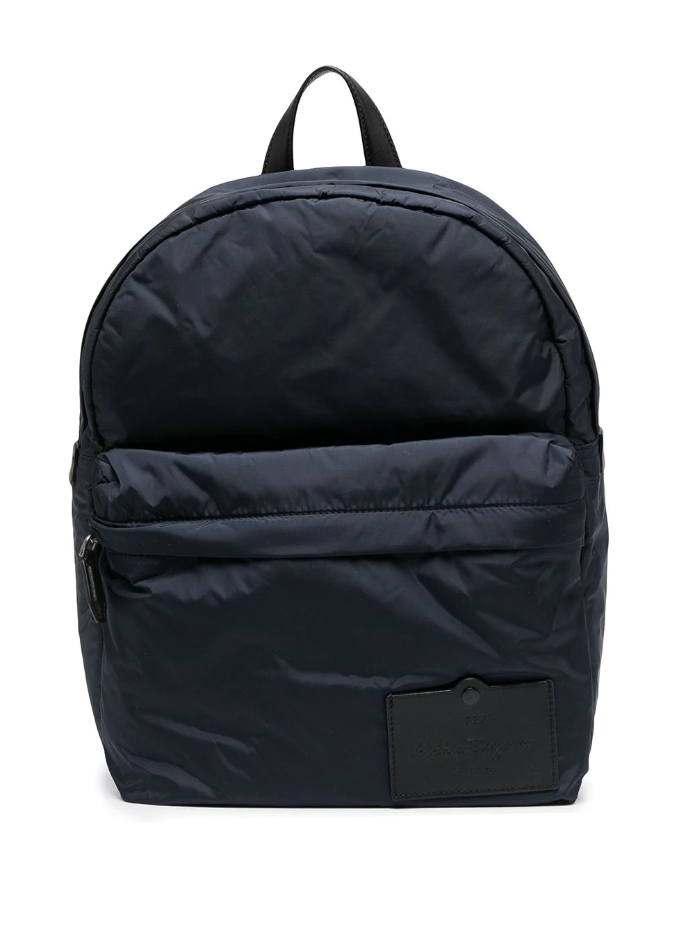 padded logo patch backpack - 1