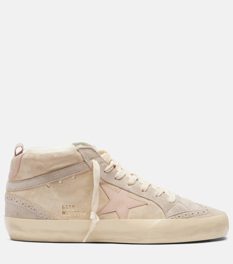 Mid Star suede high-top sneakers 4