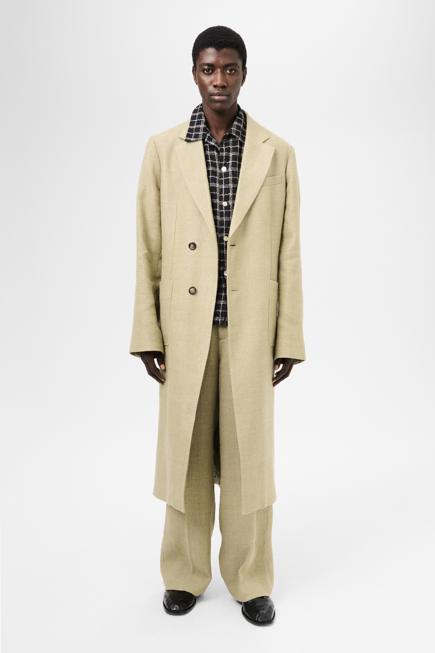Robe Overcoat Alga Marina Deluxe Canvas - 2