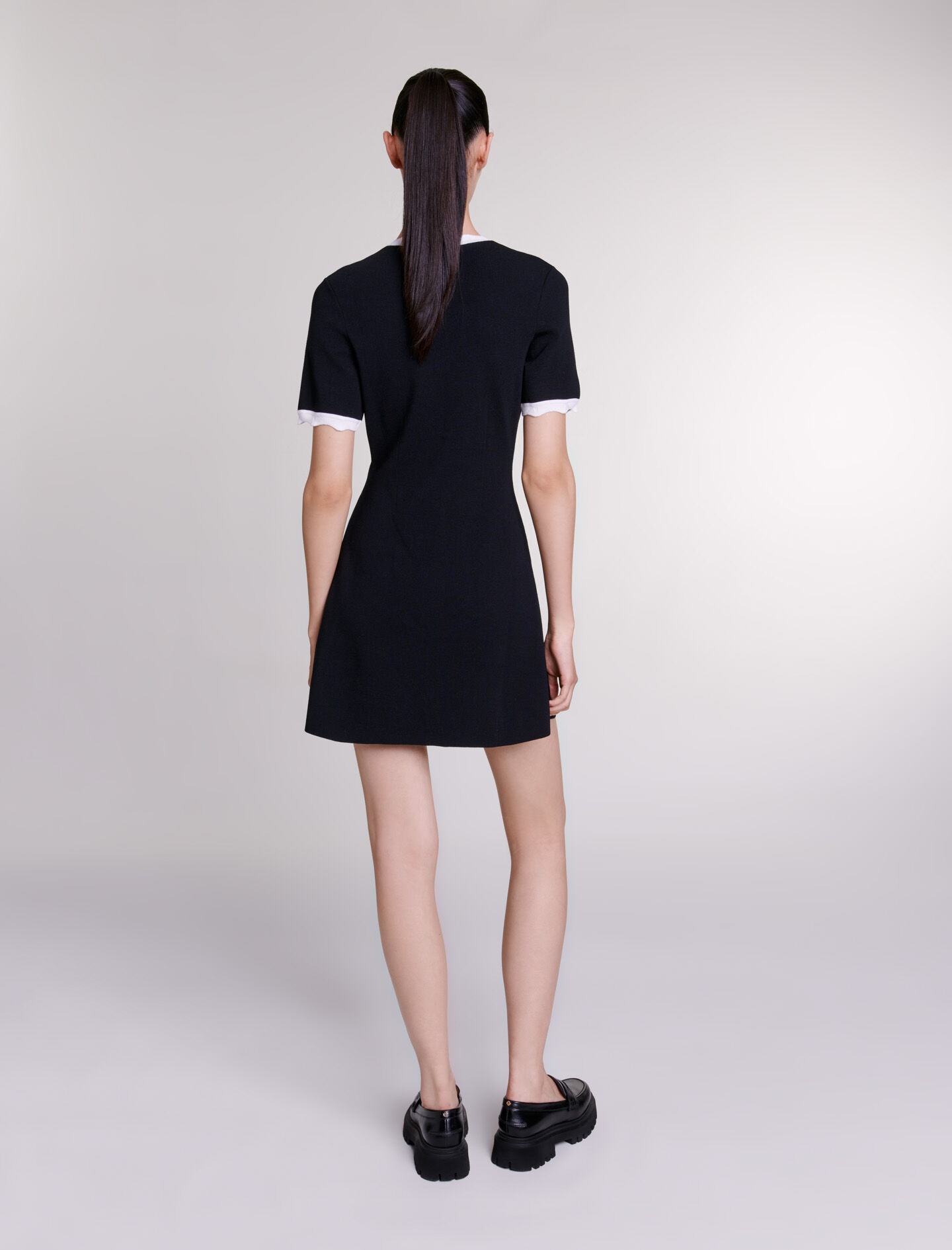 Short knit dress - 5