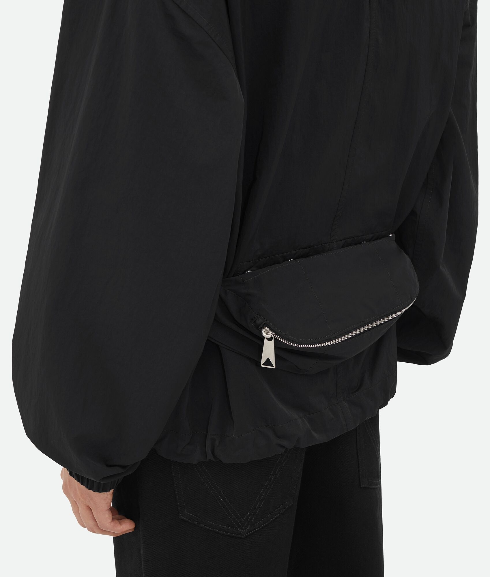 Packable Tech Nylon Jacket - 5