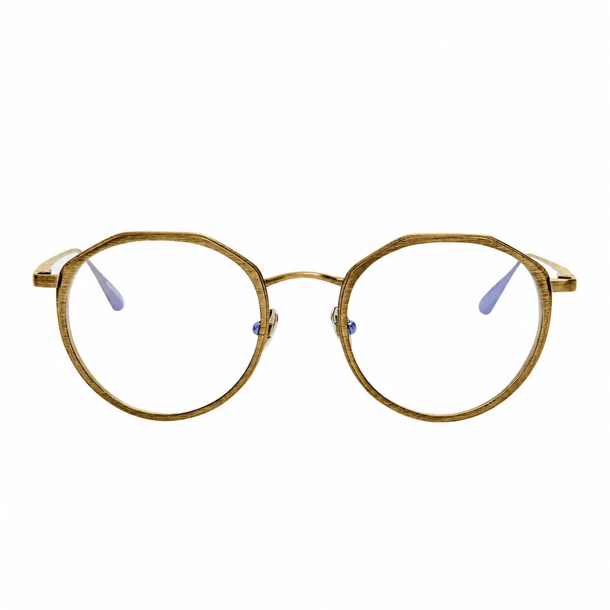 Cesar Optical in Antique Gold - 1