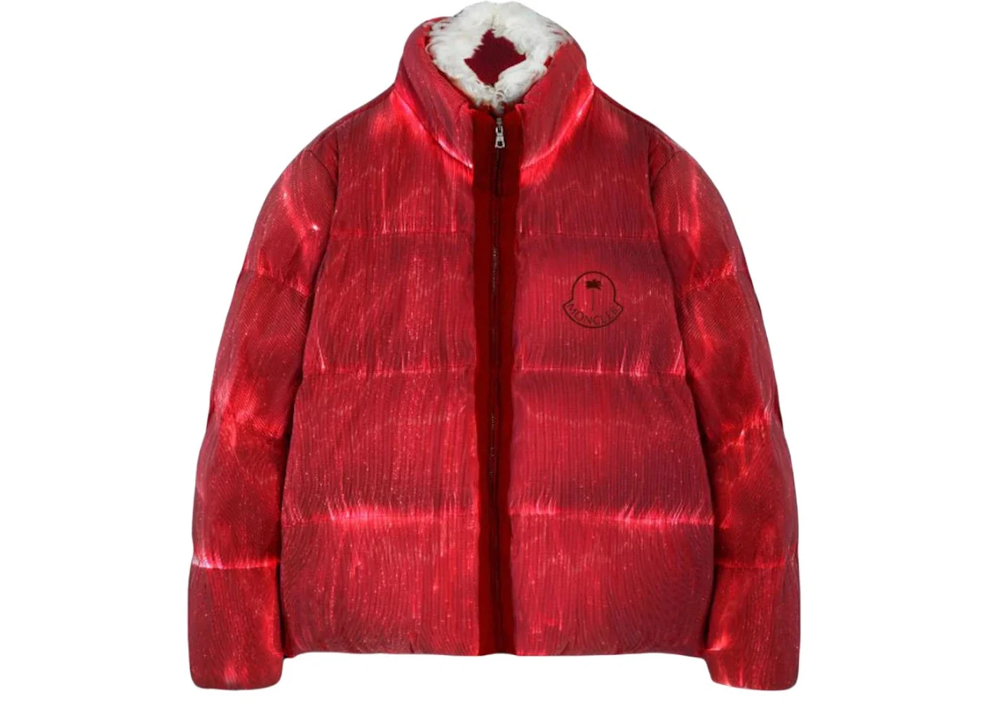 Moncler x Palm Angels Maya 70 LED Puffer Jacket Red - 1