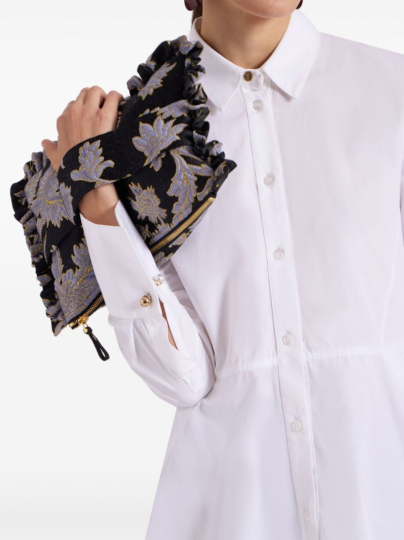 La DoubleJ printed clutch bag outlook