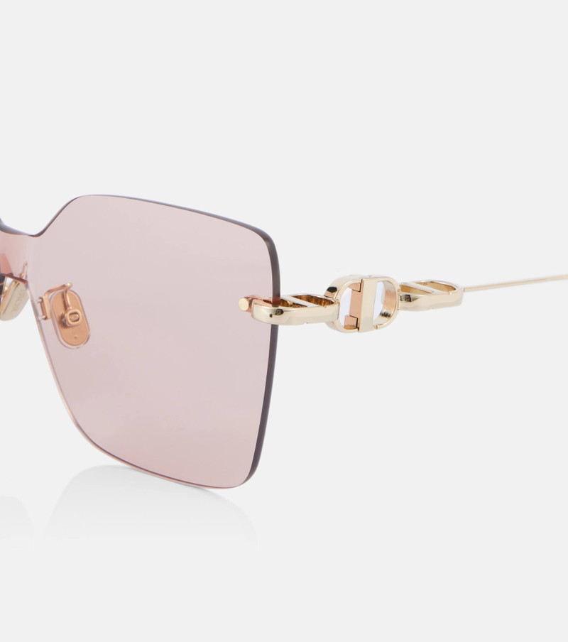Dior CD Chain M1U square sunglasses outlook