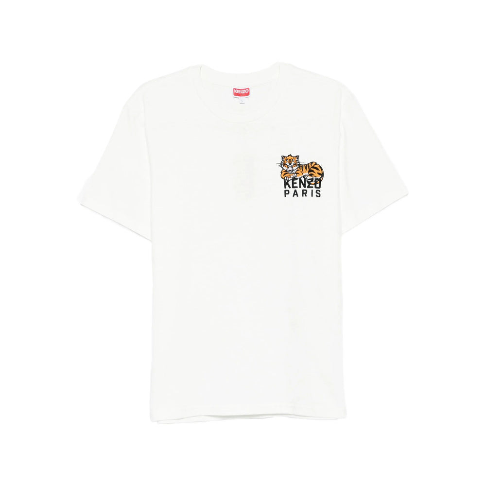 Kenzo White T-Shirts & Vests - T-Shirts Men - 1