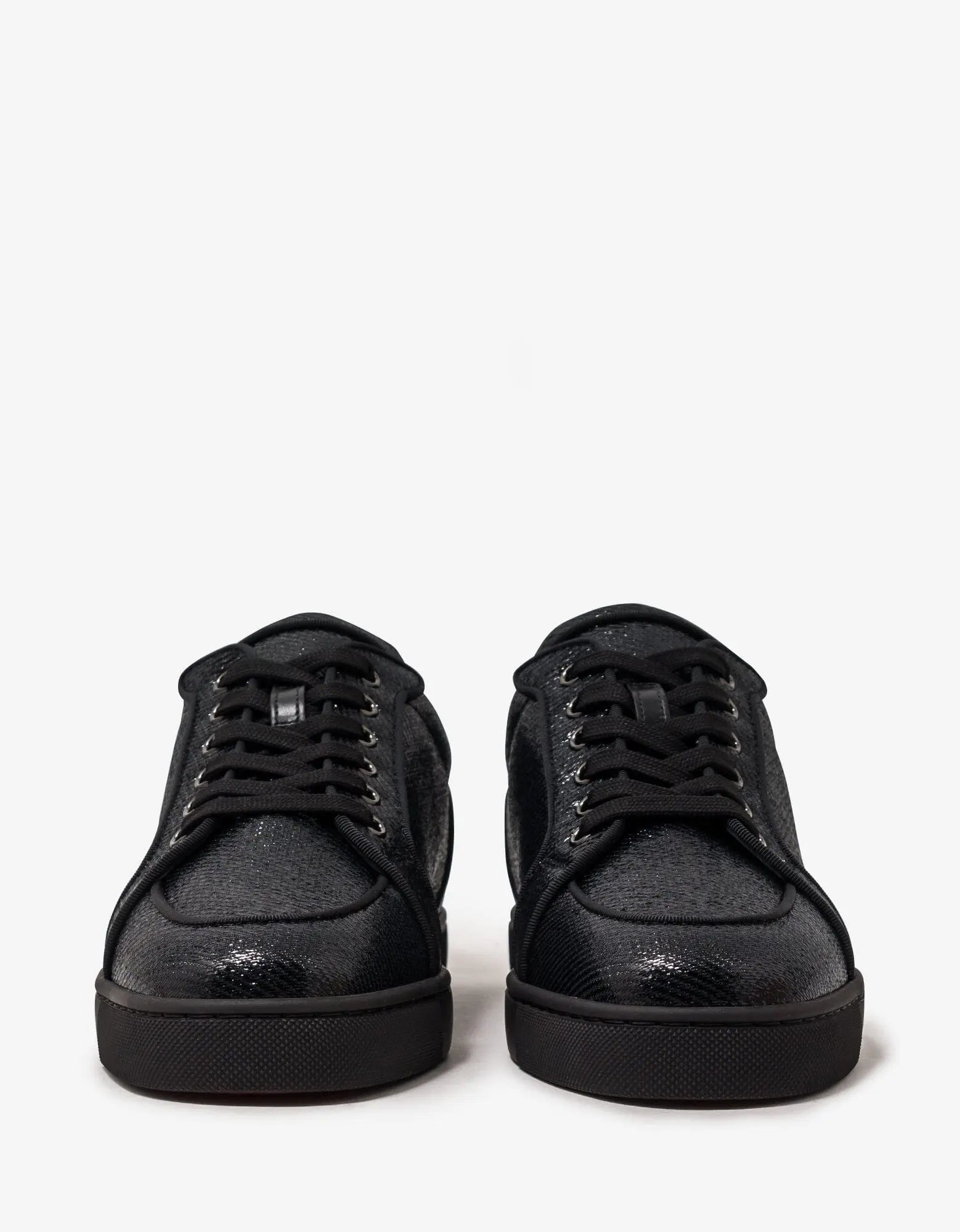 Christian Louboutin Rantulow Grosgrain Trim Jacquard Trainers - 4