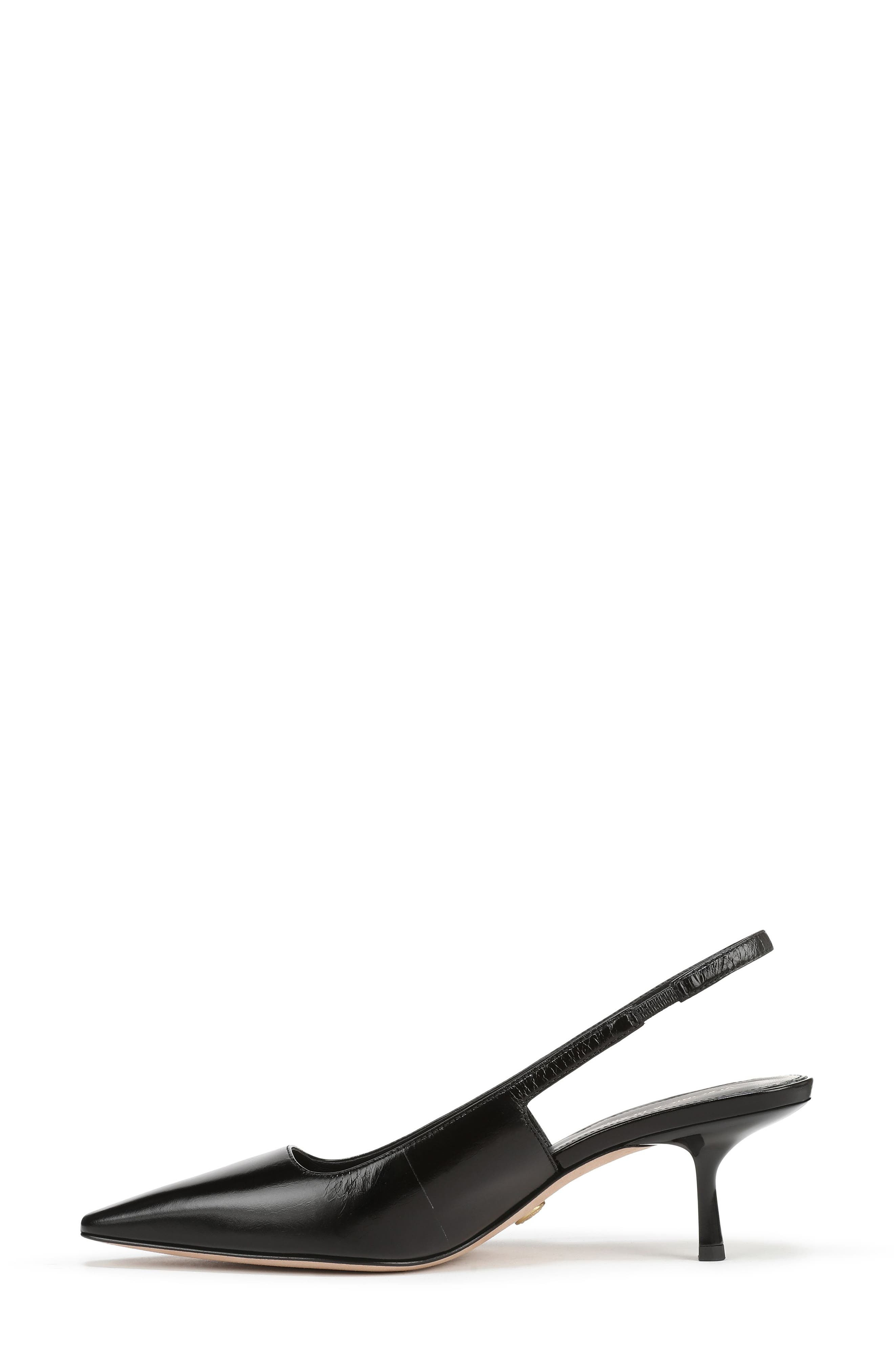 Veronica Beard Cashel Slingback Pointed Toe Pump in Black at Nordstrom - 9
