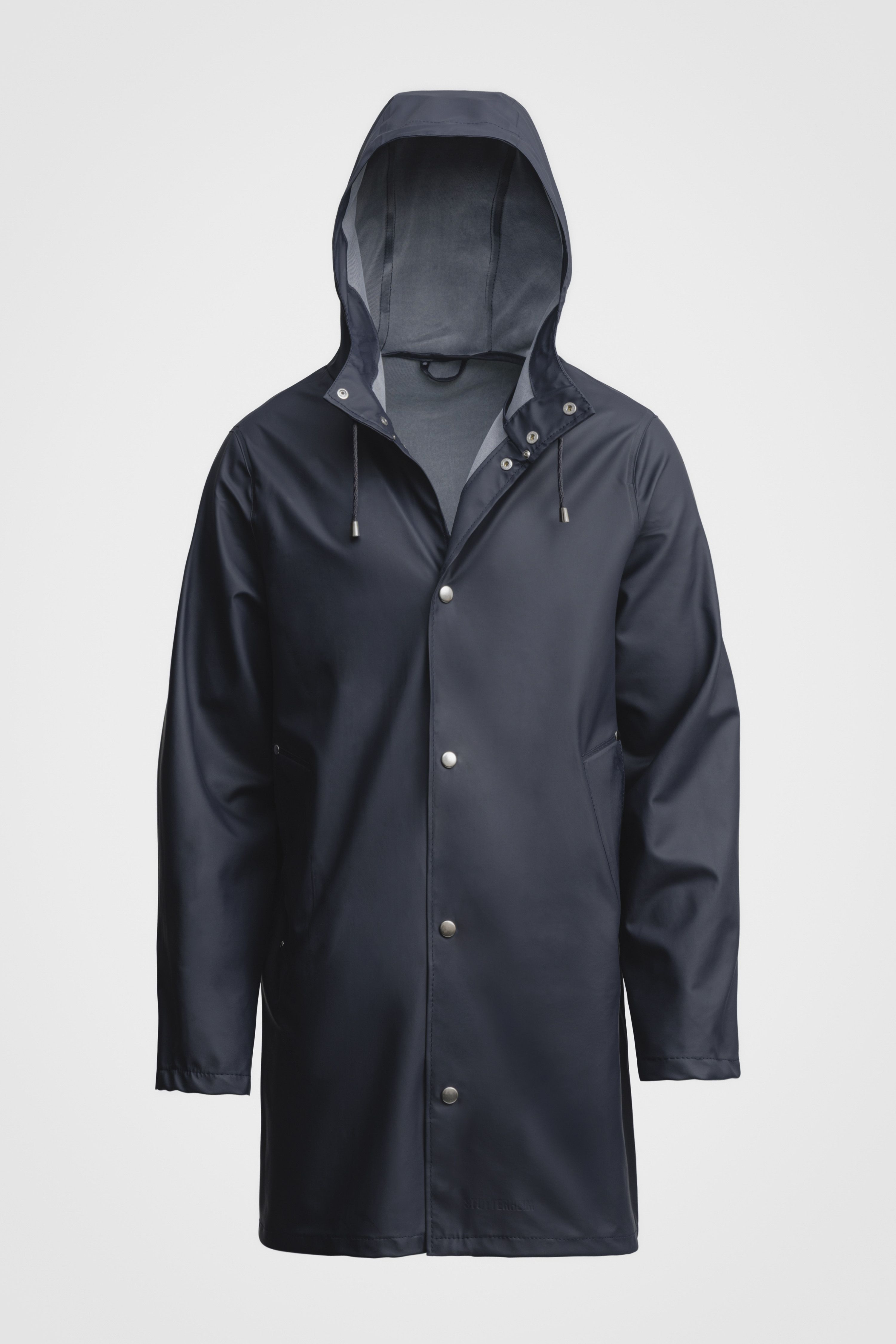 Stockholm Lightweight Raincoat Navy - 6