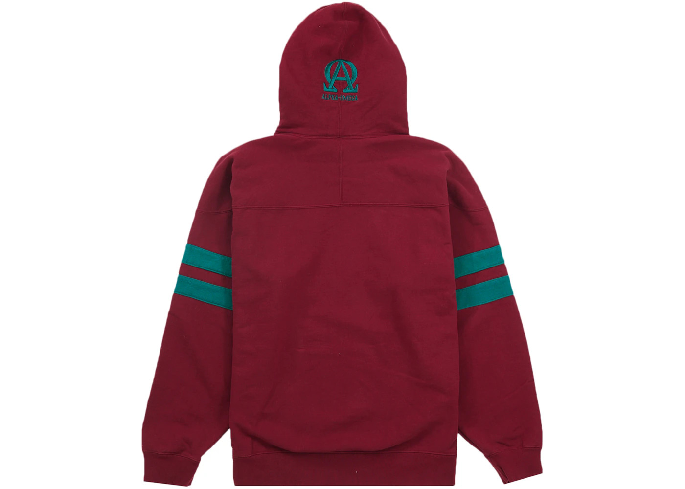 Supreme US-NY Hooded Sweatshirt Cardinal - 2