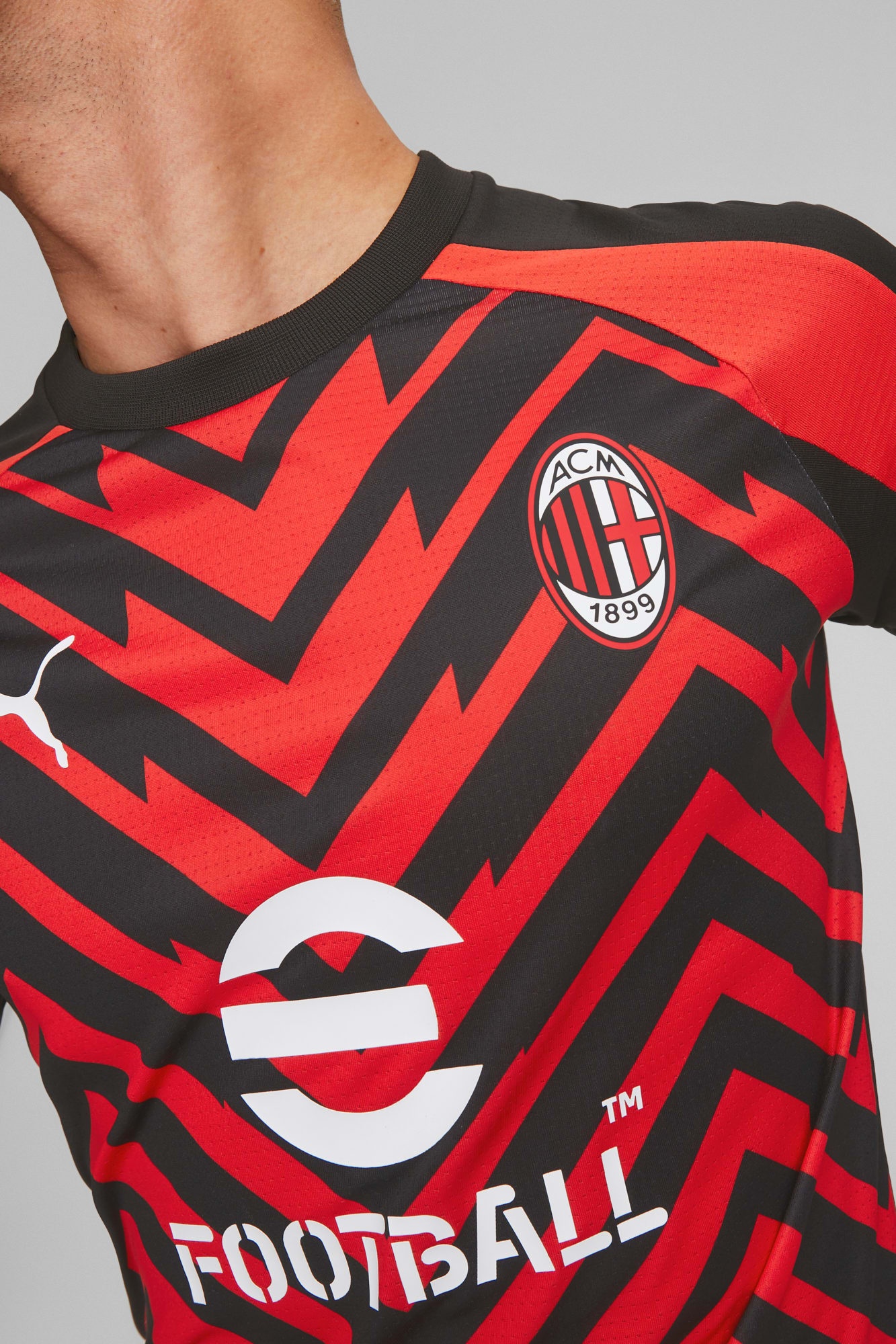 AC Milan Men's Prematch Jersey - 7