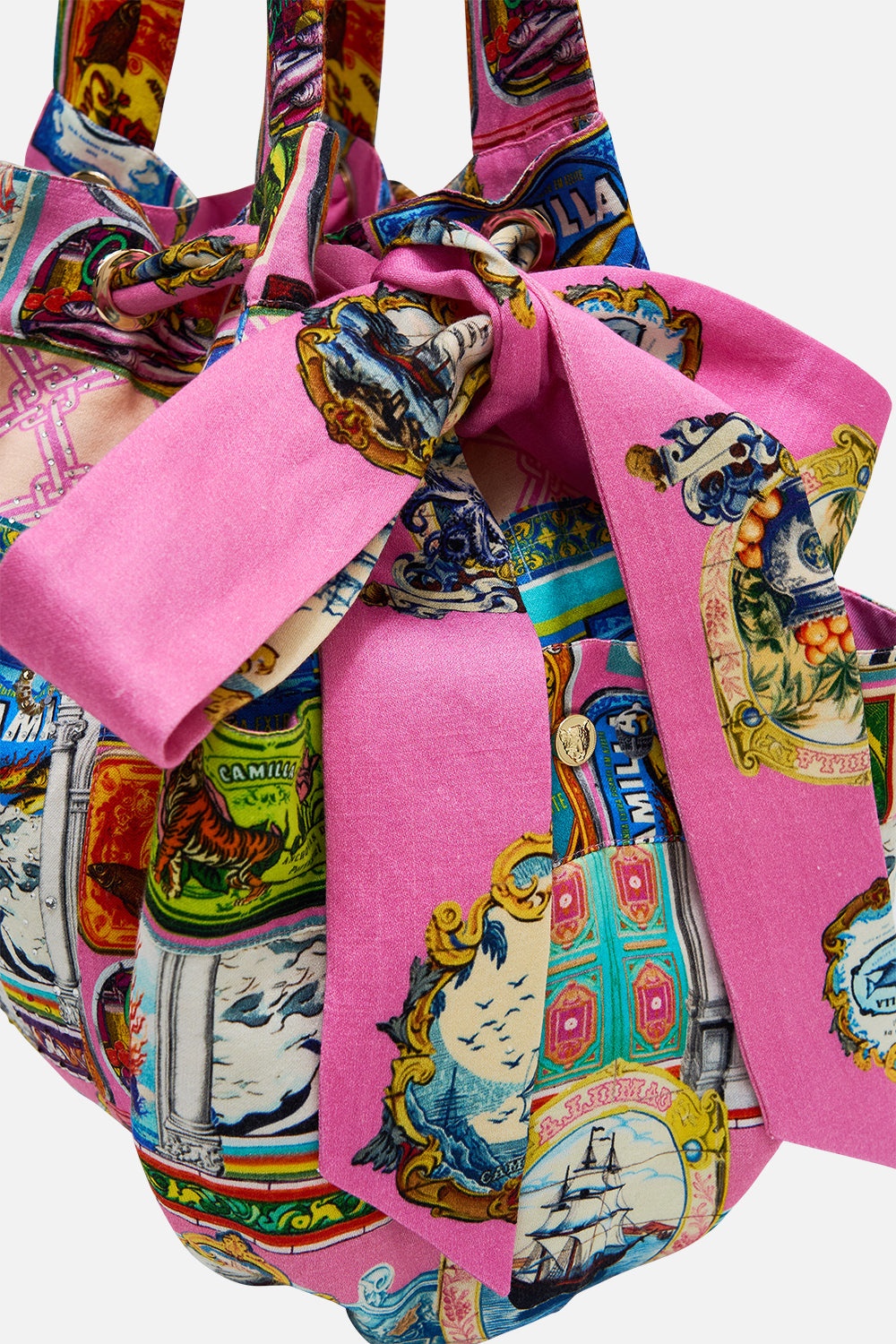 DRAWSTRING BEACH BAG - 6