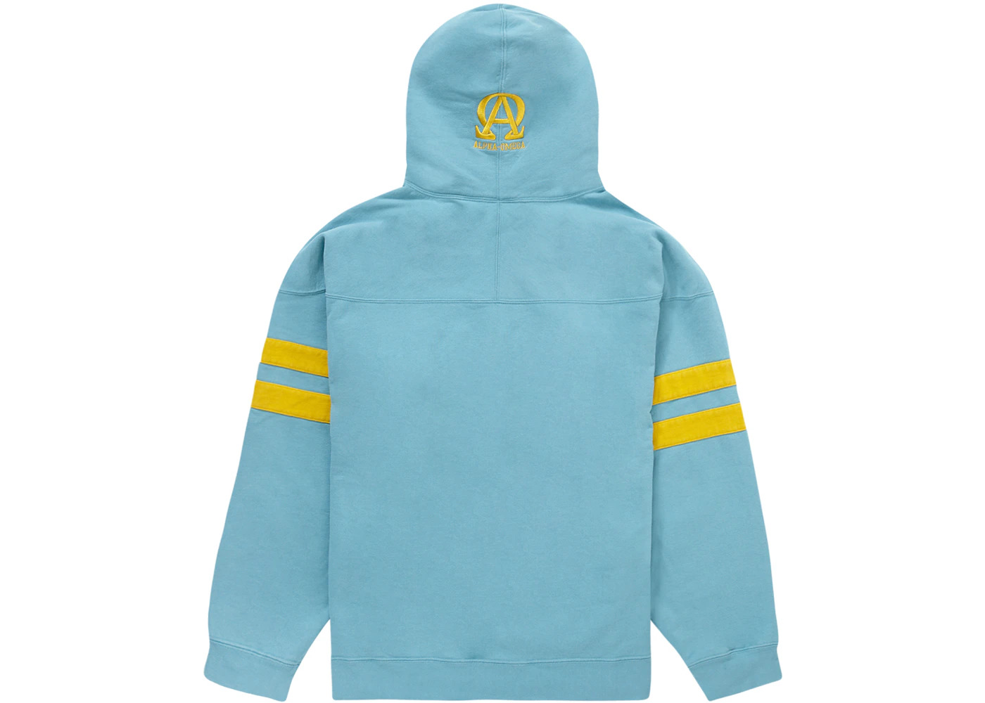 Supreme US-NY Hooded Sweatshirt Light Aqua - 2