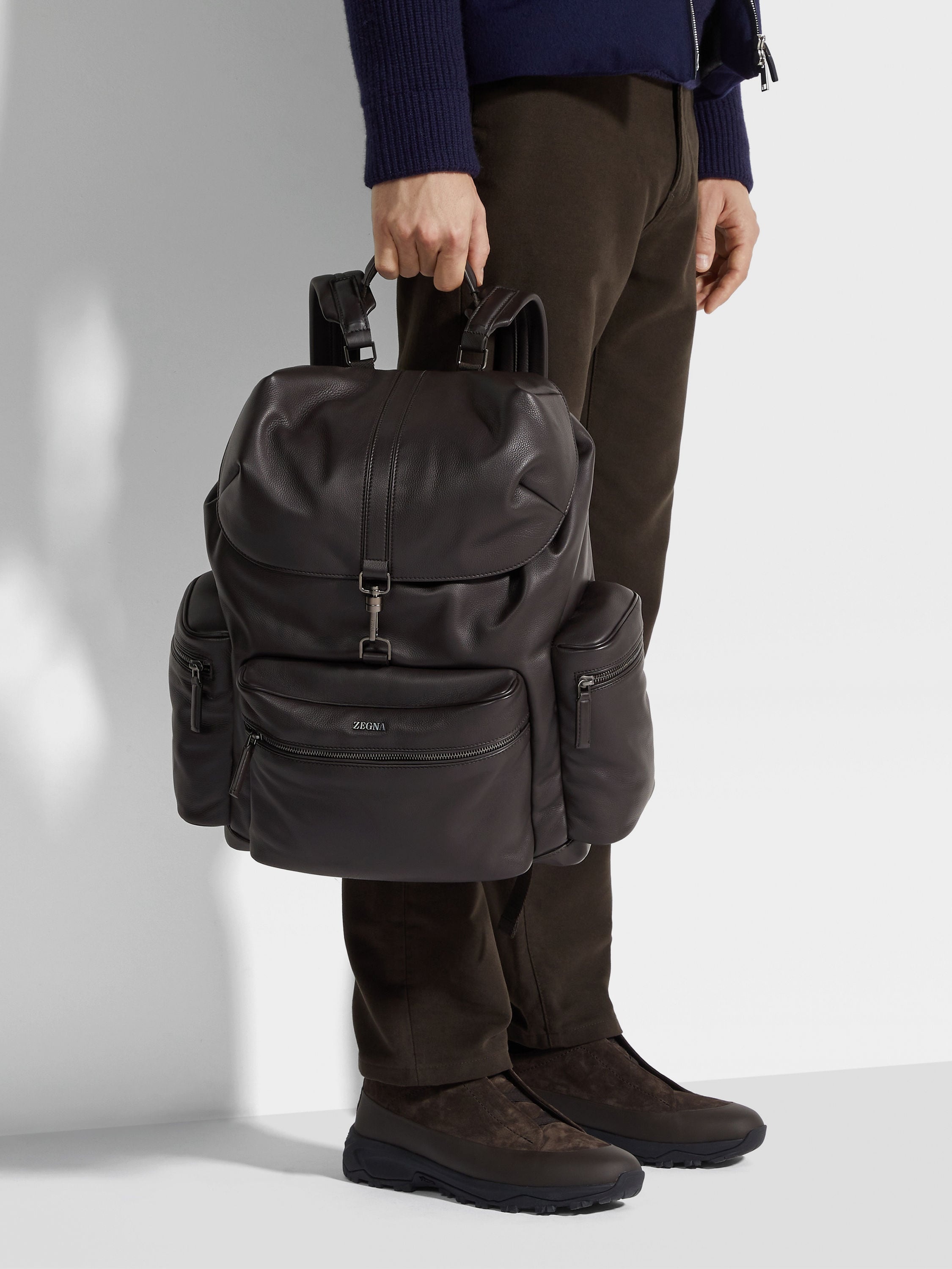 DARK BROWN SECONDSKIN SPECIAL BACKPACK - 2
