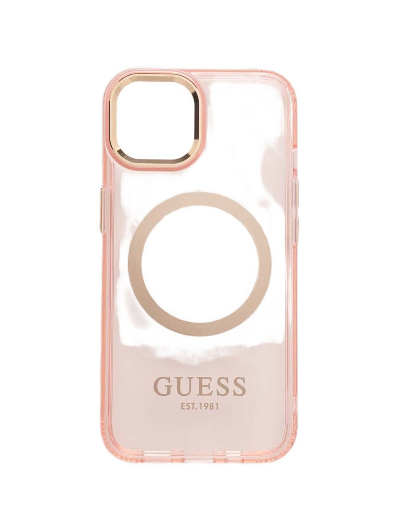 logo-print translucent iPhone case 1