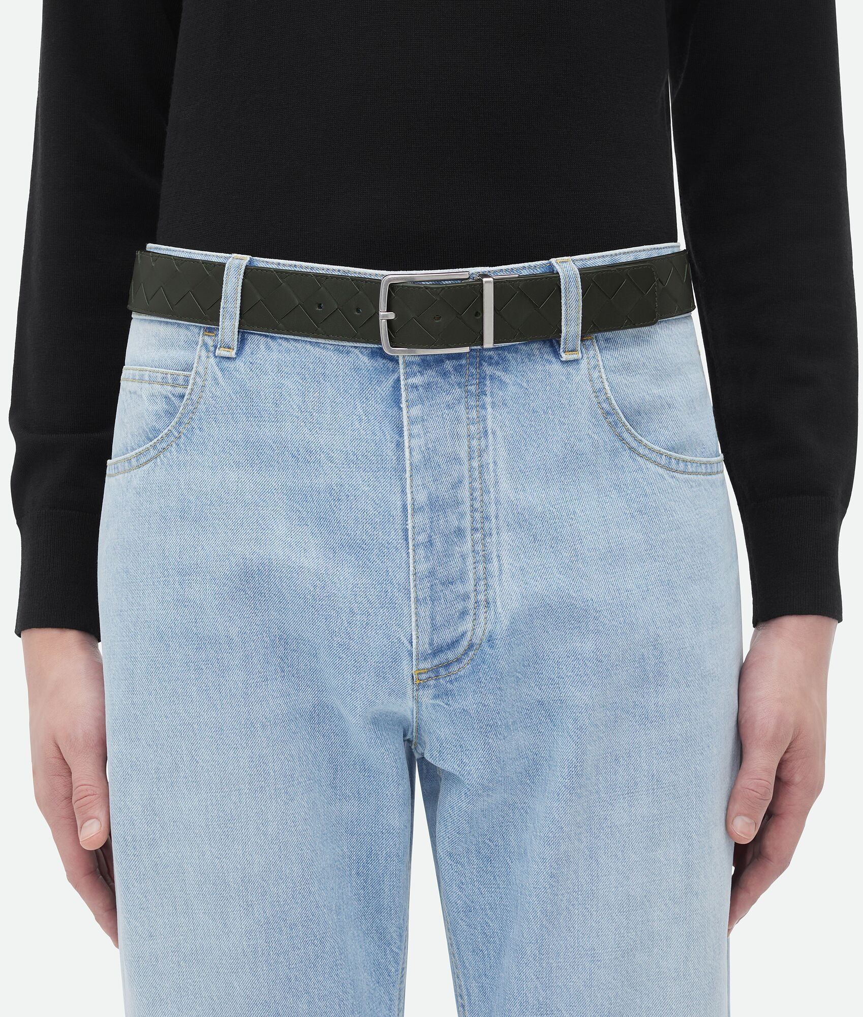 Intrecciato Reversible Belt - 2