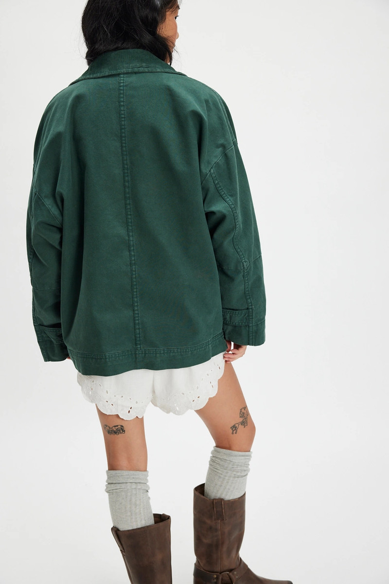 FREE PEOPLE We The Free Easy That Canvas Jacket outlook