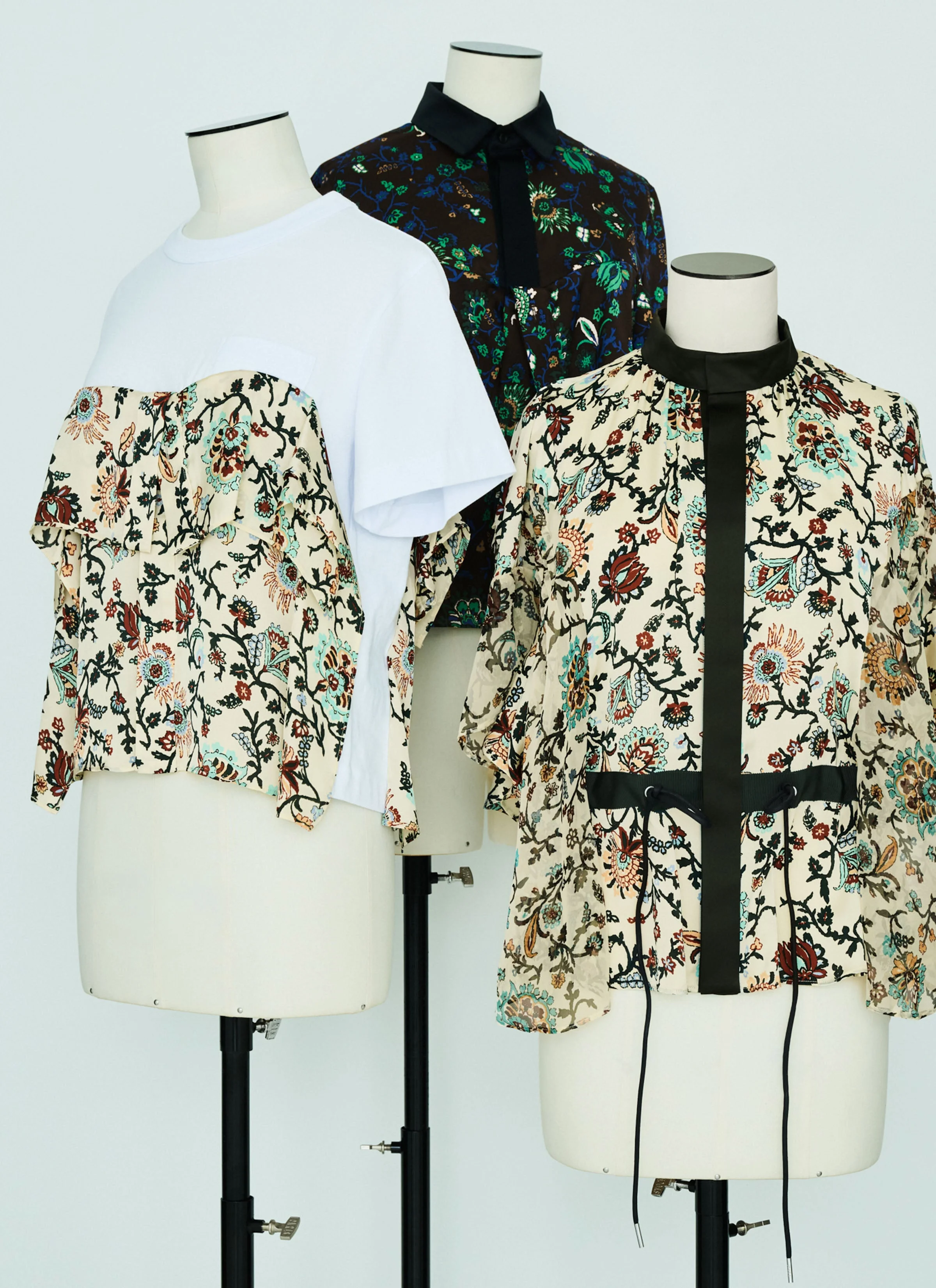Floral Print x Cotton Jersey T-Shirt - 1