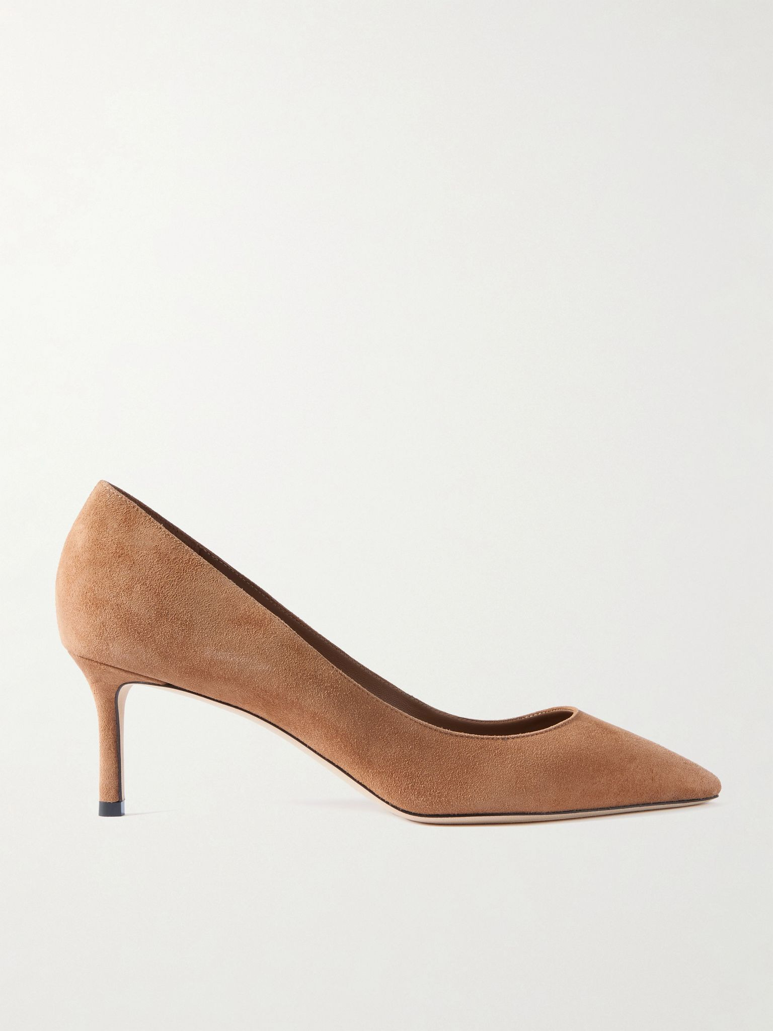 Romy 60 suede pumps Tan - 1