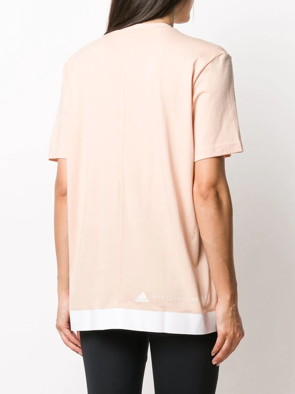 contrast-hem organic-cotton T-shirt - 4