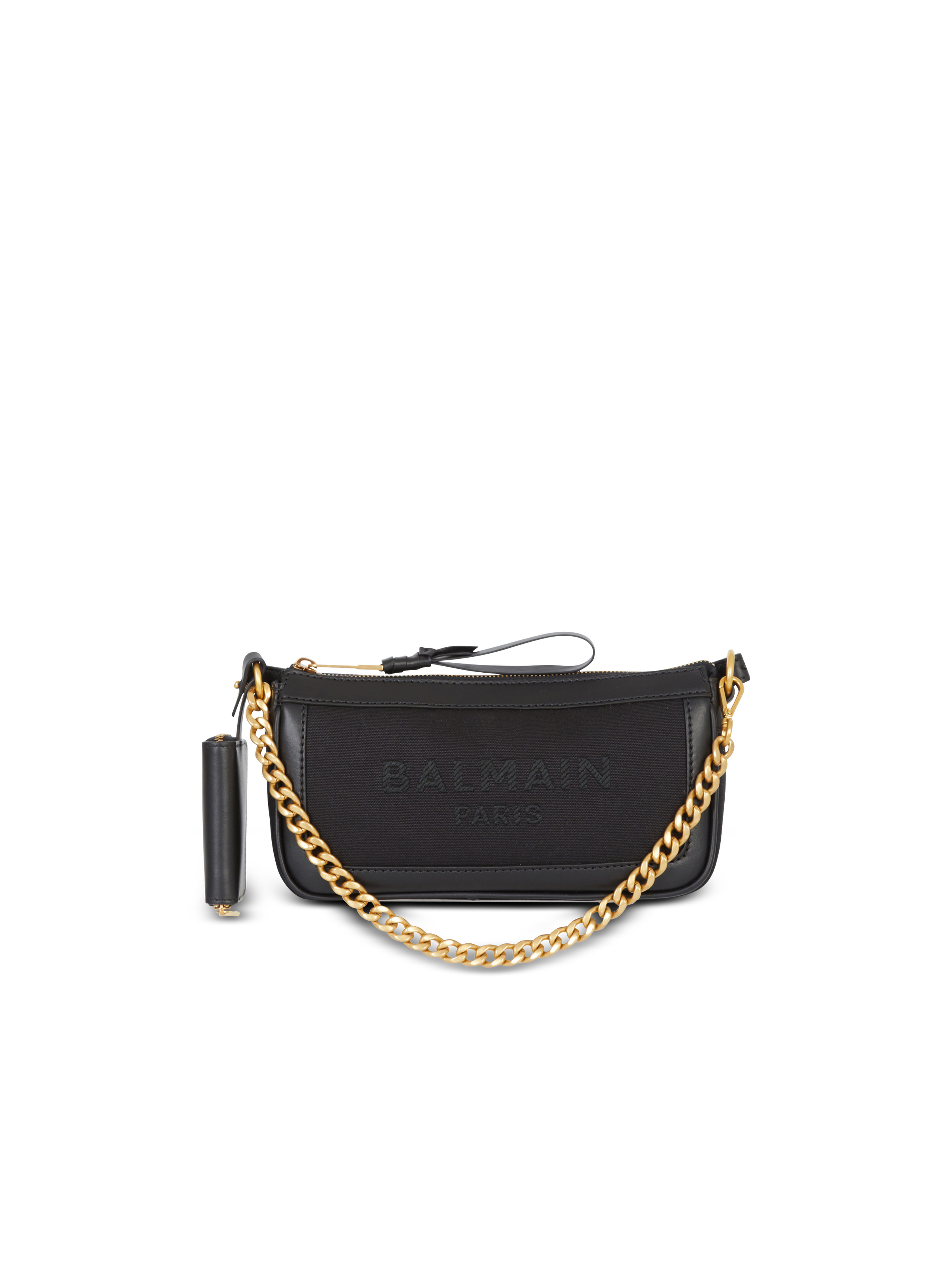 B-Army Pouch canvas and leather bag - 1