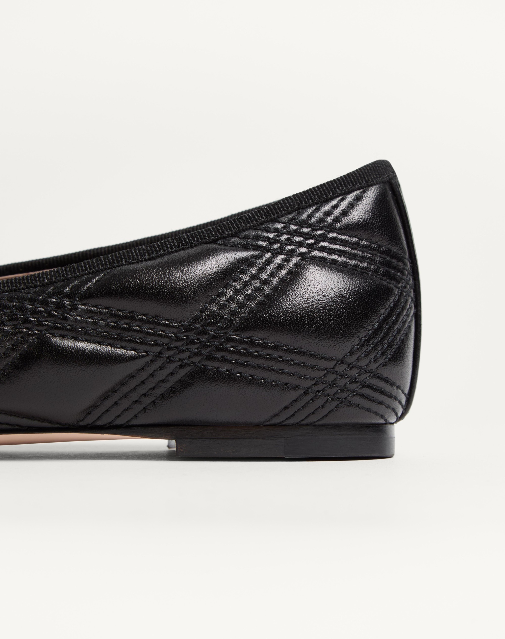 QUILTIE BALLERINA 67 IN QUILTED NAPPA LEATHER - 7