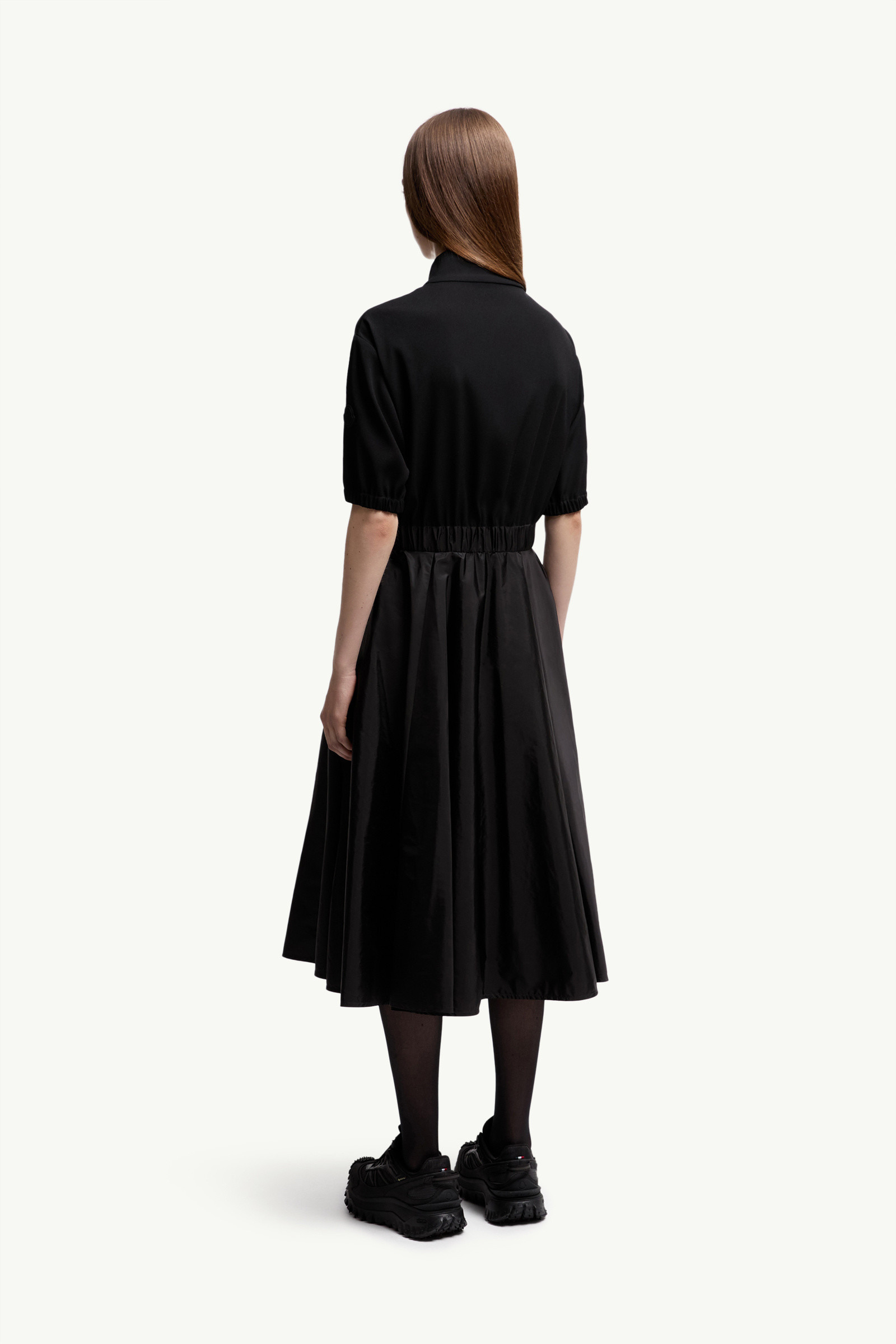 Satin Midi Dress - 5