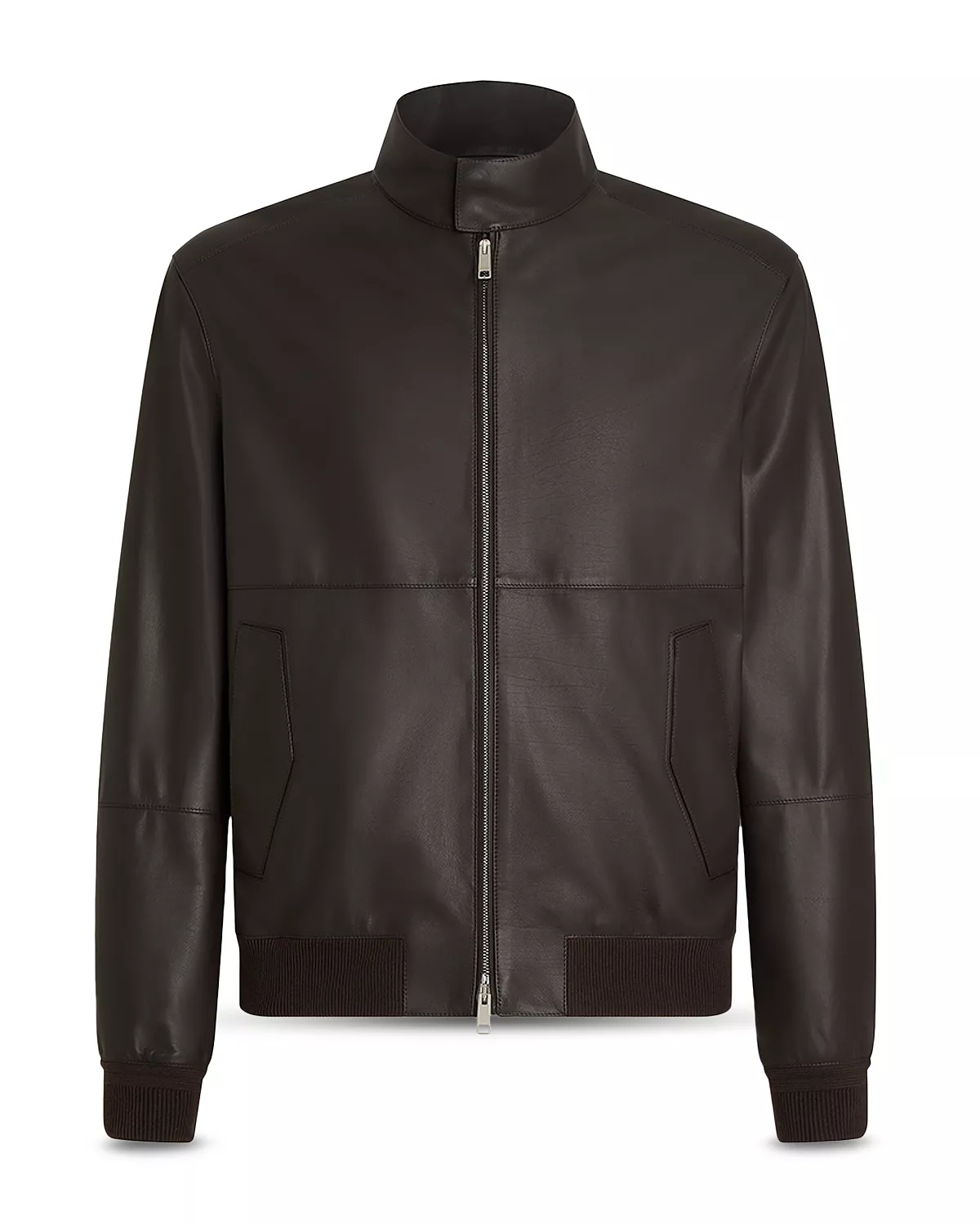 Nappa Leather Bomber Jacket - 4