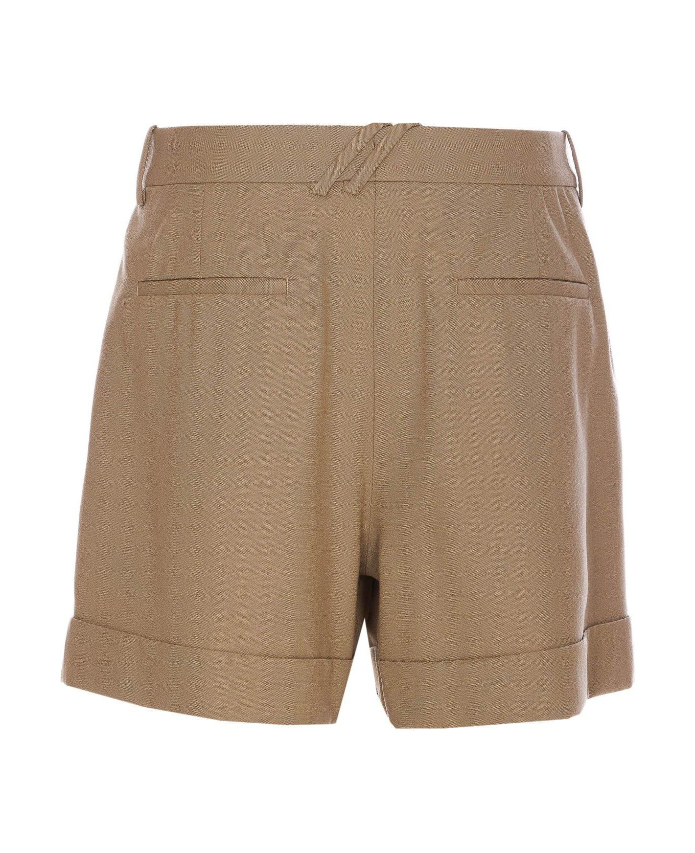 Logo Detailed Tailored Shorts - 2