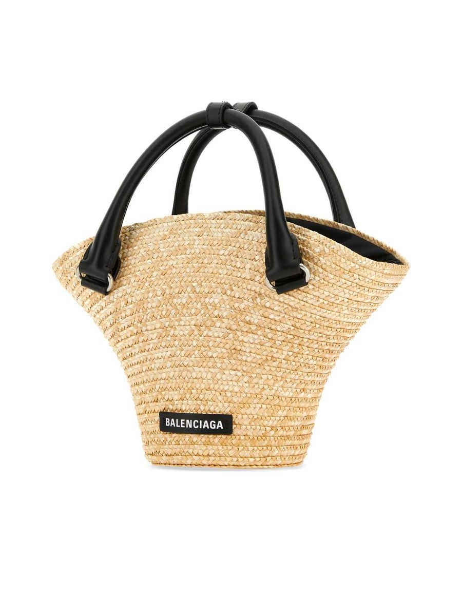 Straw Mini Beach Handbag - 2