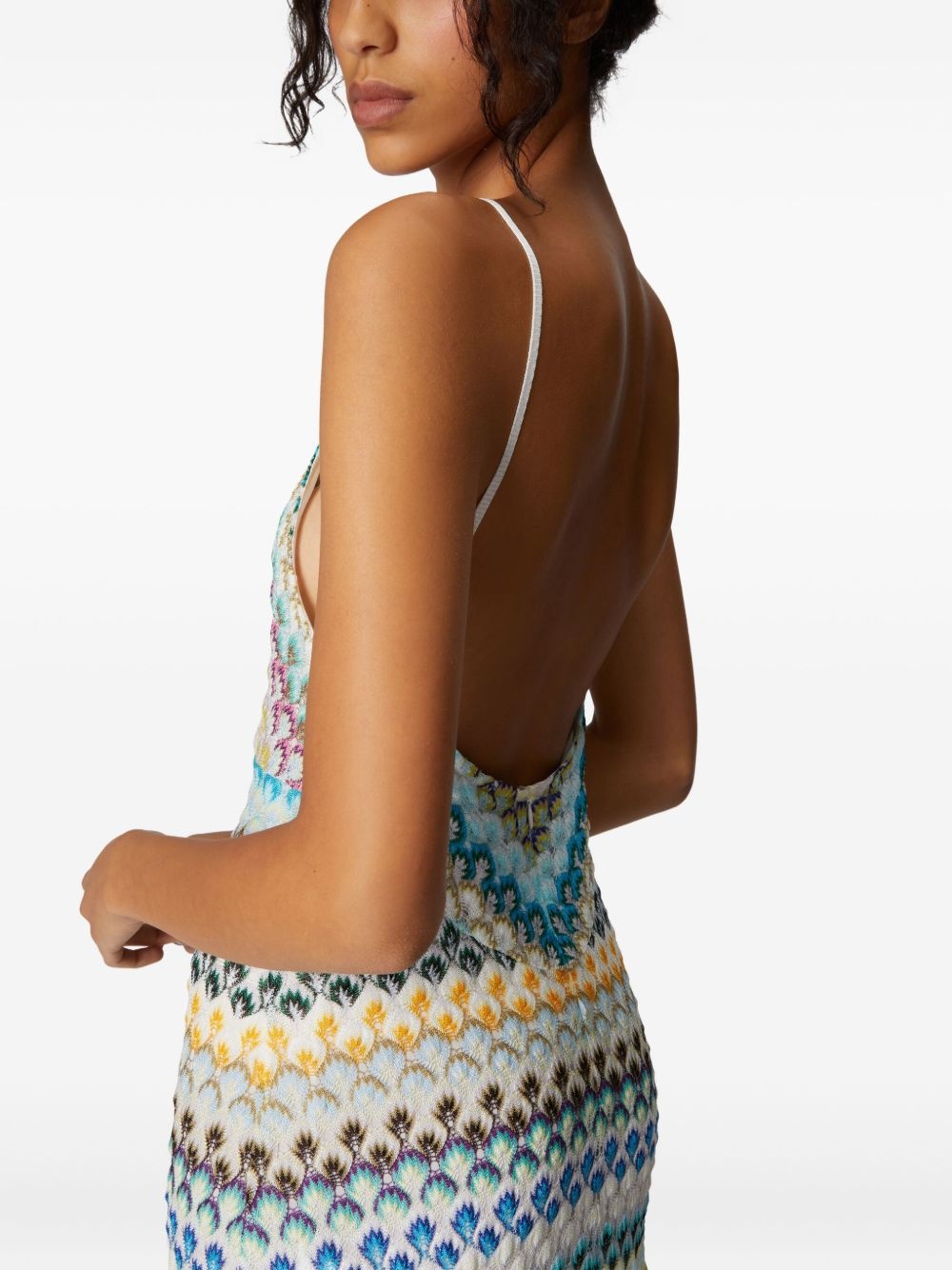 knitted mini dress - 4