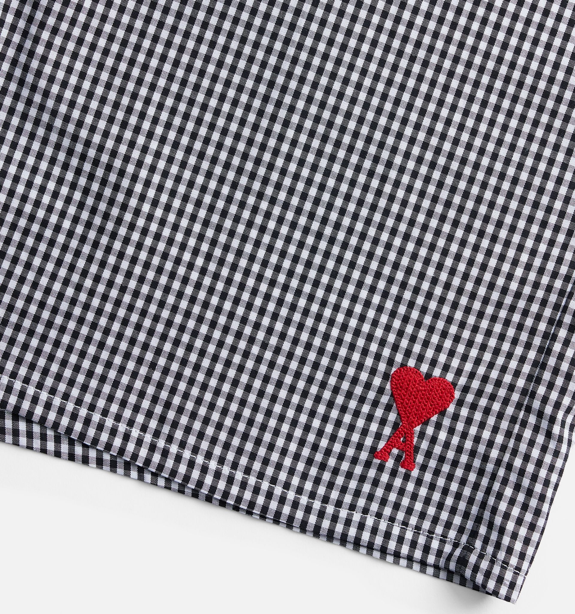 grid check pattern boxer shorts - 3